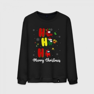Merch Cotton Sweatshirt Christmas Among Us