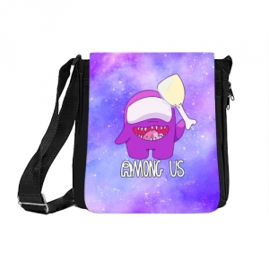 Merchandise Shoulder Bag Among Us Imposter Purple