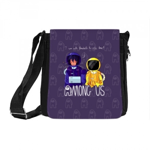 Merchandise Shoulder Bag Mates Among Us Purple