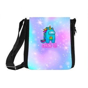 Merchandise Among Us Shoulder Bag Rainbow Unicorn
