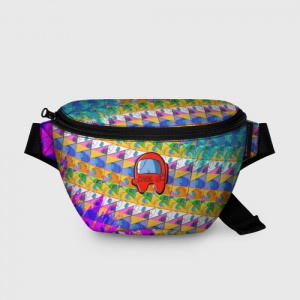 Bum bag Among Us Pattern Colored Idolstore - Merchandise and Collectibles Merchandise, Toys and Collectibles 2