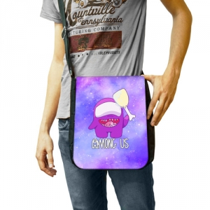Shoulder bag Among us Imposter Purple Idolstore - Merchandise and Collectibles Merchandise, Toys and Collectibles