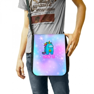 Among us Shoulder bag Rainbow Unicorn Idolstore - Merchandise and Collectibles Merchandise, Toys and Collectibles