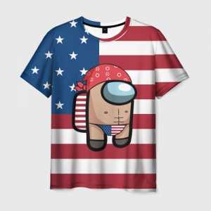 Buy men's t-shirt among us american boy ricardo milos - product collection