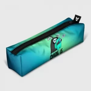 Buy pencil case among us death behind cyan - product collection