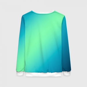 Women’s sweatshirt Among Us Death behind Cyan Idolstore - Merchandise and Collectibles Merchandise, Toys and Collectibles