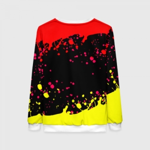 Women’s sweatshirt Among Us Impostor Red Yellow Idolstore - Merchandise and Collectibles Merchandise, Toys and Collectibles