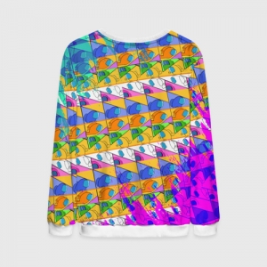 Men’s sweatshirt Among Us Pattern Colored Idolstore - Merchandise and Collectibles Merchandise, Toys and Collectibles