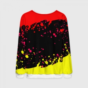 Men’s sweatshirt Among Us Impostor Red Yellow Idolstore - Merchandise and Collectibles Merchandise, Toys and Collectibles