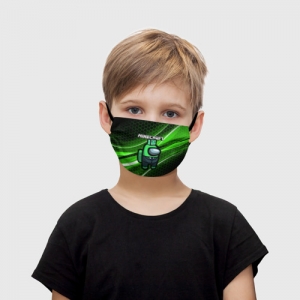 Kids face mask Among Us х Minecraft Idolstore - Merchandise and Collectibles Merchandise, Toys and Collectibles