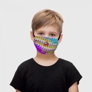Kids face mask Among Us Pattern Colored Idolstore - Merchandise and Collectibles Merchandise, Toys and Collectibles