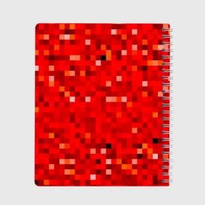 Red pixel Exercise Book Among Us 8bit Idolstore - Merchandise and Collectibles Merchandise, Toys and Collectibles