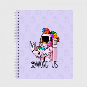 Spaceman Exercise Book Among Us Crewmates Idolstore - Merchandise and Collectibles Merchandise, Toys and Collectibles 2