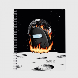 Buy black exercise book among us fire - product collection