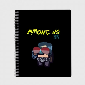 Exercise Book Among Us X Cyberpunk 2077 Idolstore - Merchandise and Collectibles Merchandise, Toys and Collectibles 2