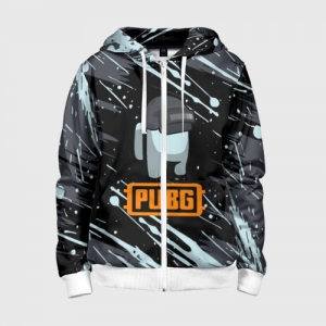 Collectibles Kids Zip-Up Hoodie Battle Royale Pubg Crossover