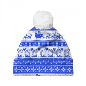 Buy pom pom beanie among us christmas pattern - product collection