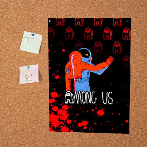 Among Us SUS - Among US  Poster for Sale by Darimares
