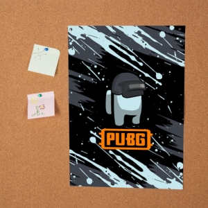Poster Battle Royale PUBG crossover Idolstore - Merchandise and Collectibles Merchandise, Toys and Collectibles