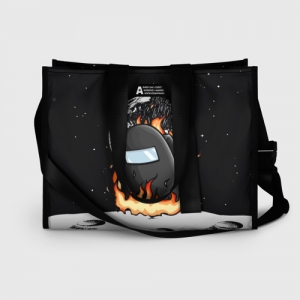 Black Shopping bag Among Us fire Idolstore - Merchandise and Collectibles Merchandise, Toys and Collectibles 2