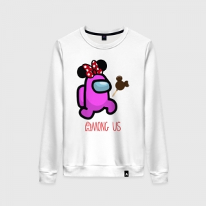 Collectibles Cotton Women'S Sweatshirt Among Us Minnie Mouse