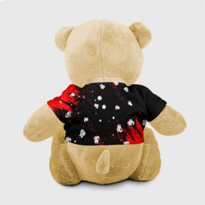 Teddy bear Among Us Blood Black Idolstore - Merchandise and Collectibles Merchandise, Toys and Collectibles