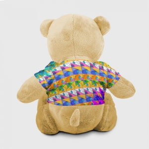 Teddy bear Among Us Pattern Colored Idolstore - Merchandise and Collectibles Merchandise, Toys and Collectibles