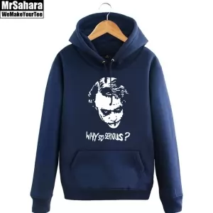 Buy hoodie why so serious? Joker comics pullover - product collection