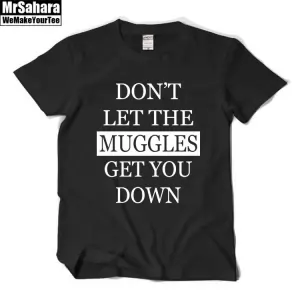 T-shirt Mens Muggles Harry Potter Get You Down Idolstore - Merchandise and Collectibles Merchandise, Toys and Collectibles 2