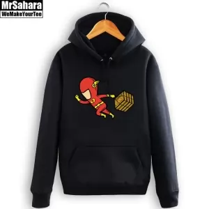 Buy hoodie flash dc comics art universe pullover - product collection