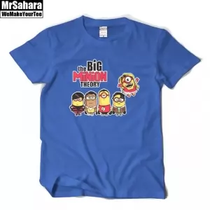 T-shirt Mens Crossover Big Bang Theory Despicable me Idolstore - Merchandise and Collectibles Merchandise, Toys and Collectibles 2