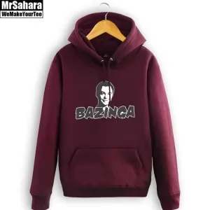 Hoodie Bazinga Sheldon Big bang Theory Pullover Idolstore - Merchandise and Collectibles Merchandise, Toys and Collectibles 2