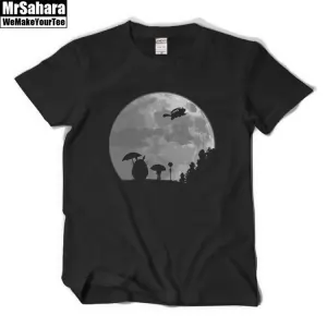 T-shirt Mens My Neighbour Totoro Moon Light Miyazaki Idolstore - Merchandise and Collectibles Merchandise, Toys and Collectibles