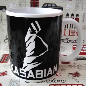 Ceramic Mug Kasabian Band Music Cup Idolstore - Merchandise and Collectibles Merchandise, Toys and Collectibles