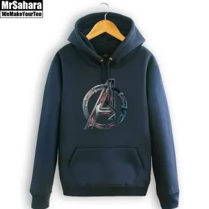 Hoodie Avengers Assemble Logo Emblem Pullover Idolstore - Merchandise and Collectibles Merchandise, Toys and Collectibles 2