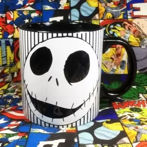 Mug Jack’s Face Nightmare Before Christmas Cup Idolstore - Merchandise and Collectibles Merchandise, Toys and Collectibles 2