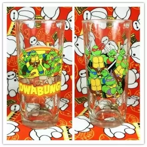 Glass Cowabunga TMNT Ninja Turtles Cup Idolstore - Merchandise and Collectibles Merchandise, Toys and Collectibles 2
