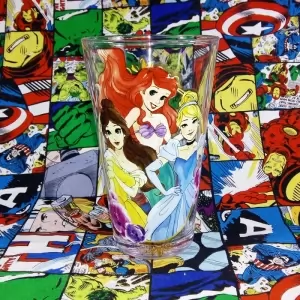 Glass Disney Princesses Girls Cup Idolstore - Merchandise and Collectibles Merchandise, Toys and Collectibles 2