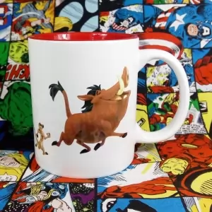 Ceramic Mug Timon & Pumba Disney Cup Idolstore - Merchandise and Collectibles Merchandise, Toys and Collectibles 2