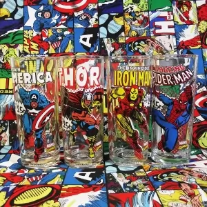 Glass Marvel Avengers Cup Series Idolstore - Merchandise and Collectibles Merchandise, Toys and Collectibles 2