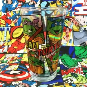 Glass TMNT Teenage Mutant Ninja Turles Cup Idolstore - Merchandise and Collectibles Merchandise, Toys and Collectibles 2