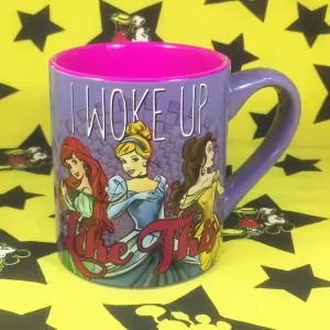 Mug I Woke up like this Disney Princess Cup Idolstore - Merchandise and Collectibles Merchandise, Toys and Collectibles 2