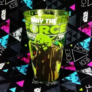 Buy glass star wars may the force be with you cup - product collection