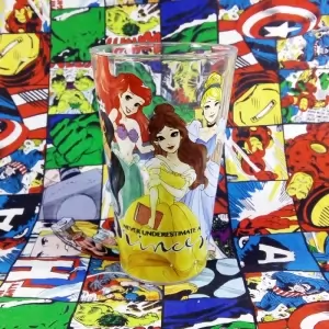 Glass Never Underestimate a Princess Disney Cup Idolstore - Merchandise and Collectibles Merchandise, Toys and Collectibles 2
