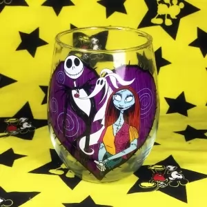 Whiskey Glass Jack Skellington Tim Burton Cup Idolstore - Merchandise and Collectibles Merchandise, Toys and Collectibles 2