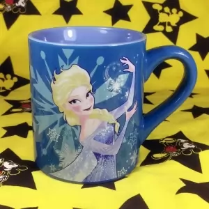 Ceramic Mug Elsa Frozen Disney Cup Blue Idolstore - Merchandise and Collectibles Merchandise, Toys and Collectibles 2