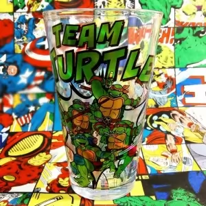 Glass TMNT Teenage Mutant Ninja Turtles Cup Glass Idolstore - Merchandise and Collectibles Merchandise, Toys and Collectibles 2