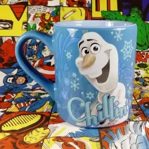 Ceramic Mug Chillin’ Olaf Frozen Disney Cup Idolstore - Merchandise and Collectibles Merchandise, Toys and Collectibles 2
