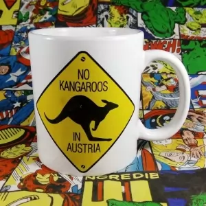 Ceramic Mug No kangaroo in Austria Cup Idolstore - Merchandise and Collectibles Merchandise, Toys and Collectibles 2