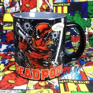 Ceramic Mug Deadpool Nerd Marvel Cup Idolstore - Merchandise and Collectibles Merchandise, Toys and Collectibles 2